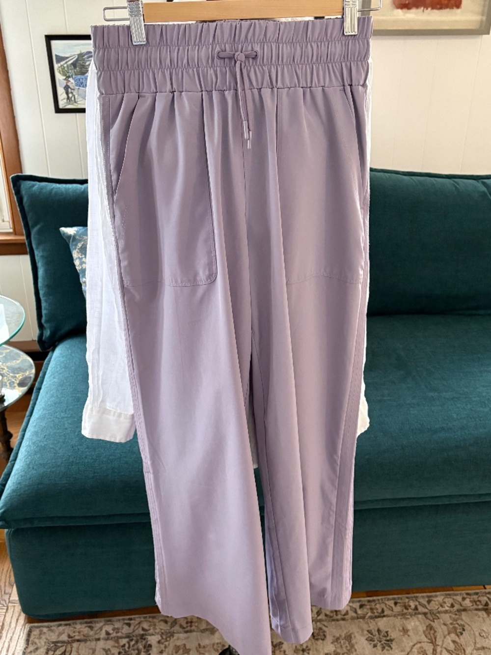 MONDETTA Lavender Palazzo Casual X small Pants